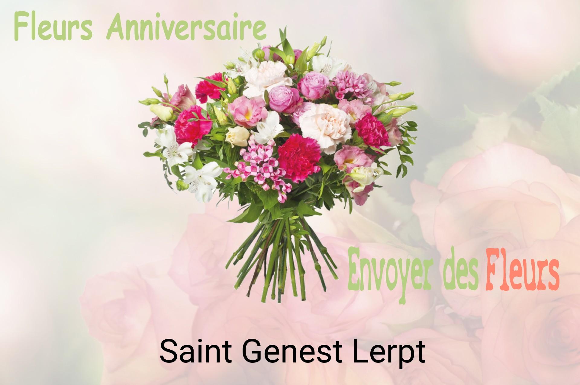 Bouquet de fleurs d’anniversaire livré à Saint-Genest-Lerpt