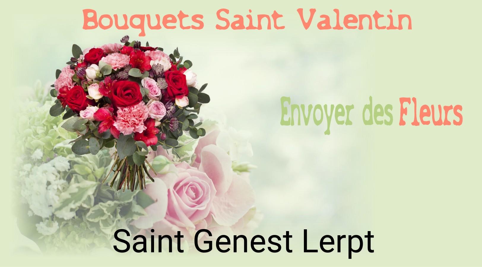 Roses de Saint-Valentin livrées à Saint-Genest-Lerpt